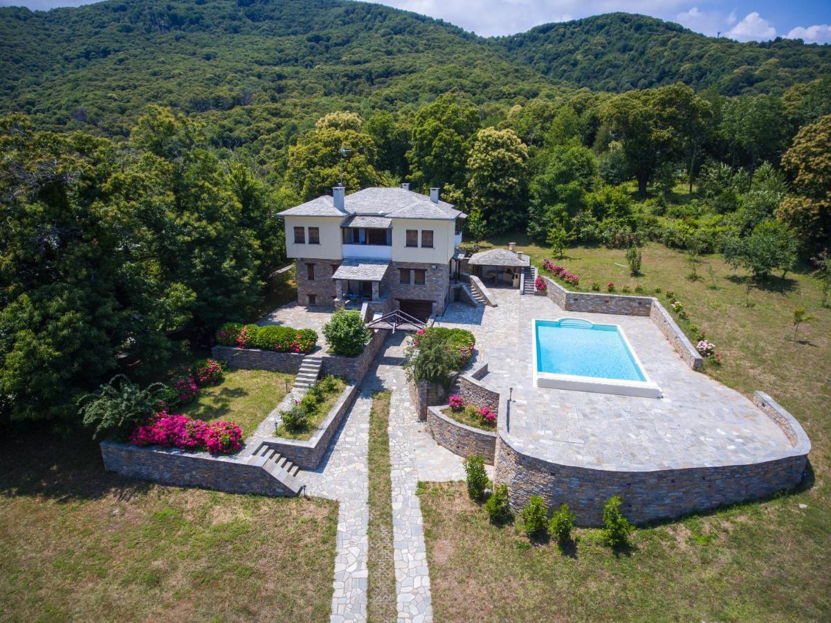 Luxury Villa With Pool In Tsagarada Ngoại thất bức ảnh