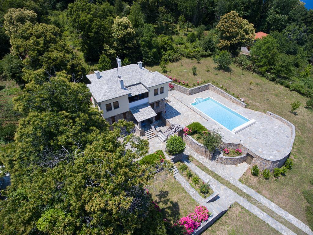 Luxury Villa With Pool In Tsagarada Ngoại thất bức ảnh