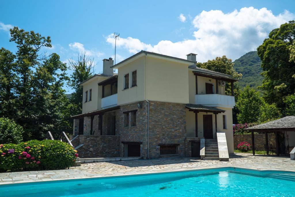 Luxury Villa With Pool In Tsagarada Ngoại thất bức ảnh